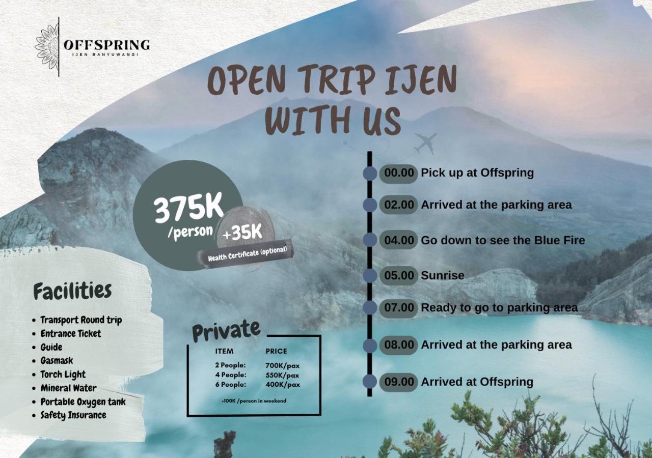 Offspring Ijen Hostel Banyuwangi Exterior photo